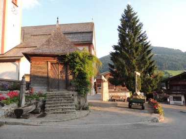 Alpbach, Tyrol bölgesinde bir kasaba. Avusturya.
