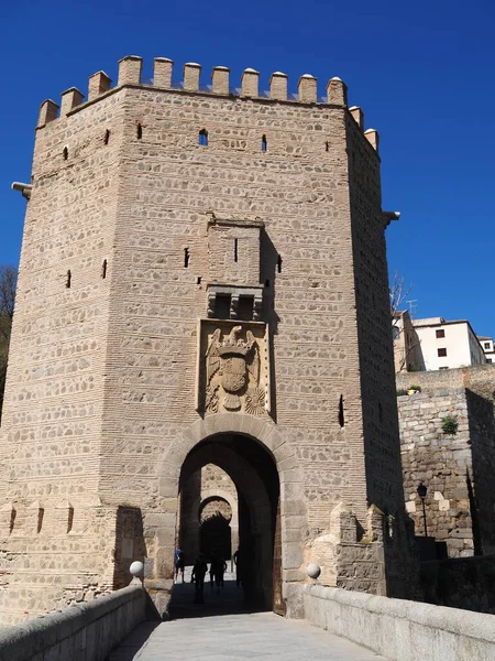 Toledo Castilla Mancha Falú Városa Spanyolország — Stock Fotó