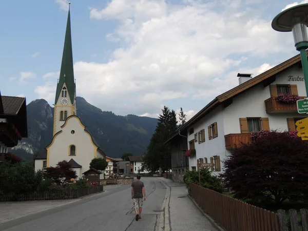 Paisajes Austria Con Pequeños Pero Hermosos Pueblos —  Fotos de Stock