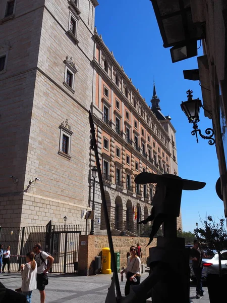 Toledo Miasto Hiszpanii Pięknym Starym Miastem — Zdjęcie stockowe