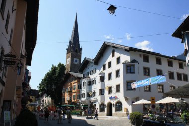 Kitzbuhel, Avusturya 'da bir şehir..