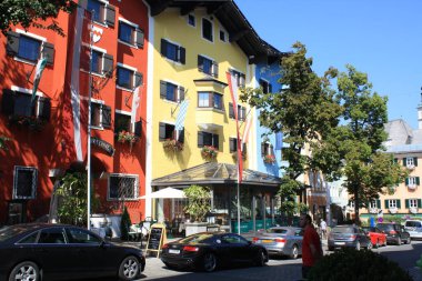 Kitzbuhel, Avusturya 'da bir şehir..