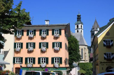 Kitzbuhel, Avusturya 'da bir şehir..