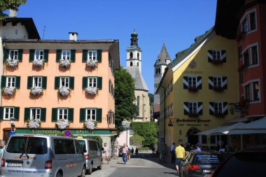 Kitzbuhel, Avusturya 'da bir şehir..