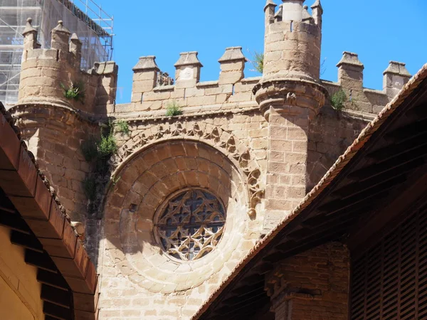 Toledo Ommuurde Stad Van Spanje Met Zijn Arabische Invloed — Stockfoto