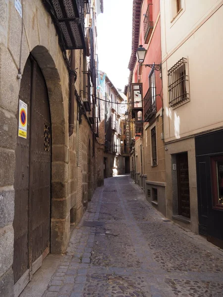 Toledo Zamurowane Miasto Hiszpanii Jego Arabskimi Wpływami — Zdjęcie stockowe