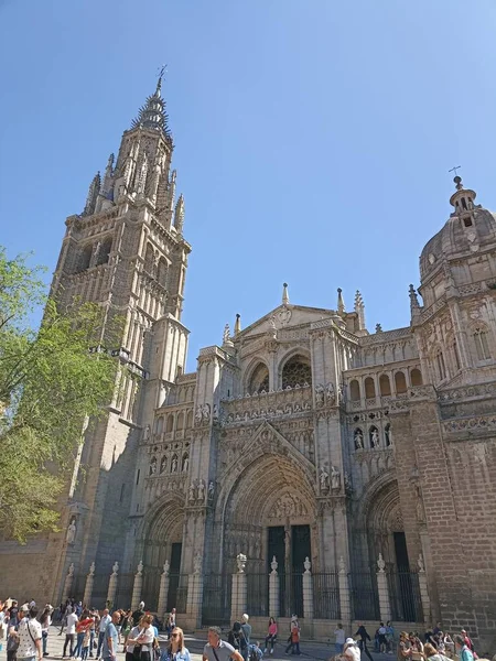 Toledo Ummauerte Stadt Spaniens Mit Arabischem Einfluss — Stockfoto