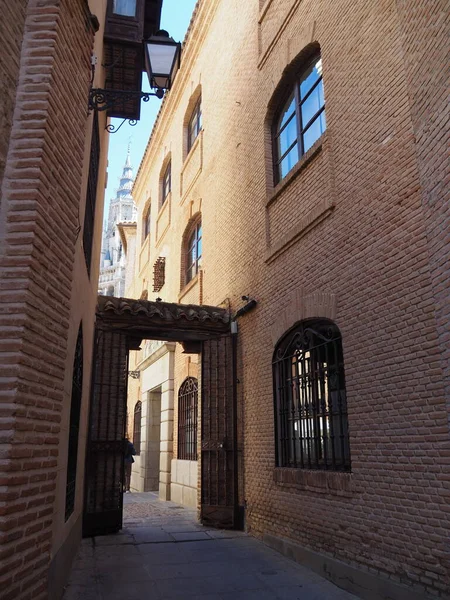 Toledo Cidade Murada Espanha Com Sua Influência Árabe — Fotografia de Stock