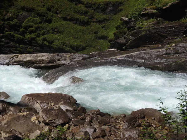 Krimmler Wasserfall Höchster Wasserfall Österreichs — Stockfoto