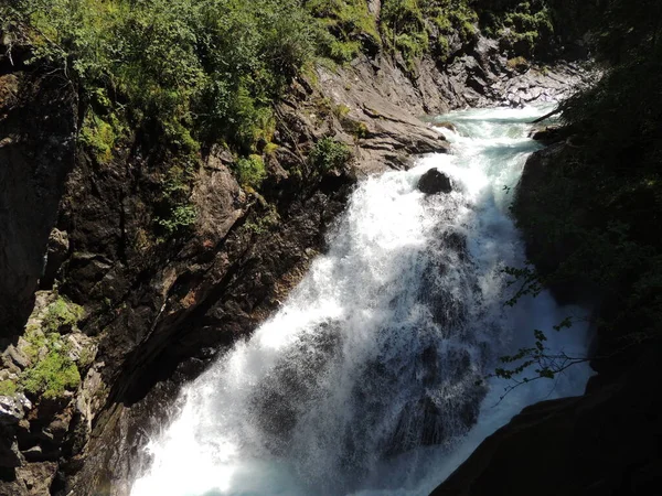 Caratas Krimml Der Höchste Wasserfall Österreichs — Stockfoto