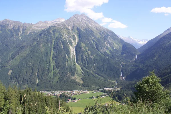 Caratas Krimml Der Höchste Wasserfall Österreichs — Stockfoto