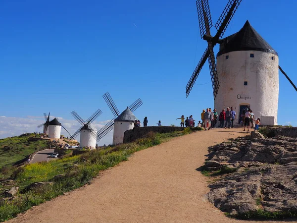 Consuegra Spanish Town Famous Its Windmills — Stock Photo, Image