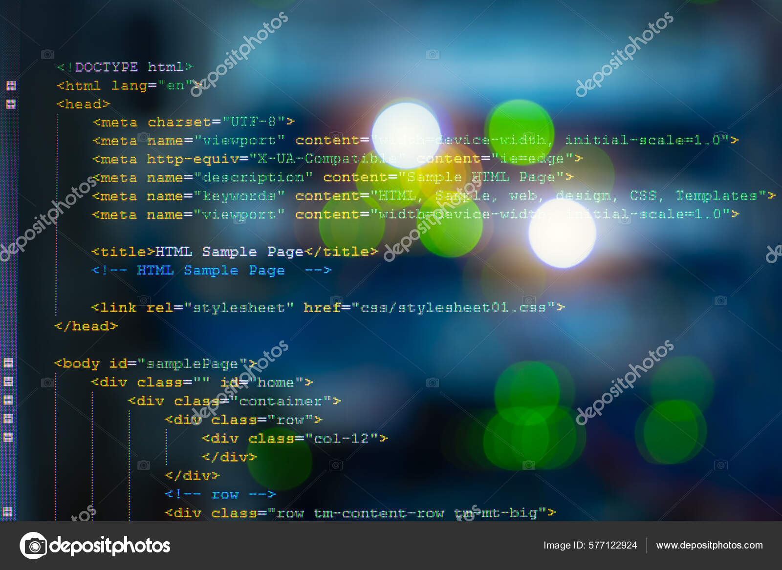 Html Code For Background Image