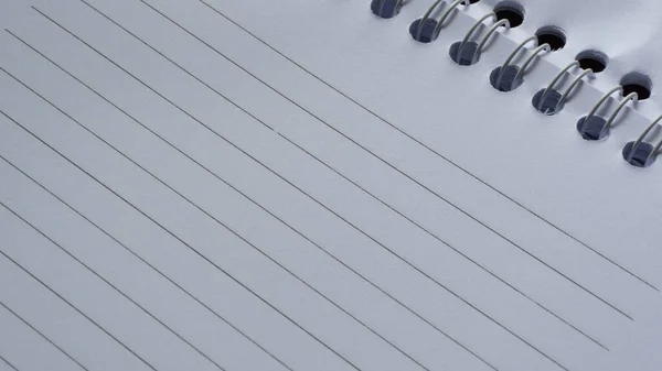 note book or sheet paper lines copy space