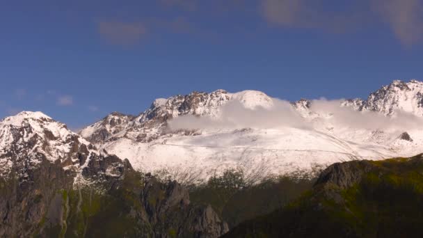 Artvin Glolu高原山脉的时间差4K 时间流逝的云 — 图库视频影像