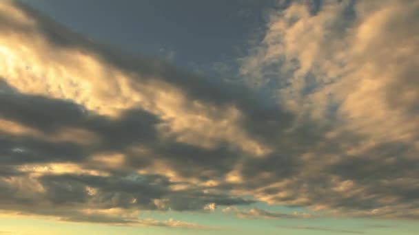 Time Lapse Con Nubes Cielo Nubes Movimiento Una Imagen Fabulosa — Vídeos de Stock