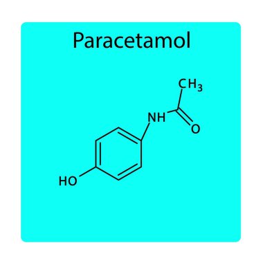 Fenilbutazon moleküler iskelet yapısı, ankilozan spondilit, romatoid artrit, gut, osteoartrit, ağrı, şişkinlik tedavisinde kullanılan NSAID ilacı. Vektör illüstrasyonu.