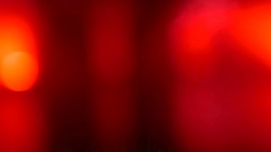 Bokeh Red kompozisyonu için arka plan. Festivalsel arkaplan kopyalama alanı