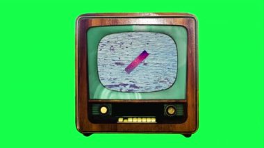 TV ekranındaki kelime sansürü. Yeşil renkli bir anahtardaki TV monitöründeki sansür damgası