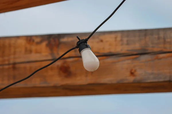 Dispositivo Iluminação Lâmpada Mirante Edifício — Fotografia de Stock