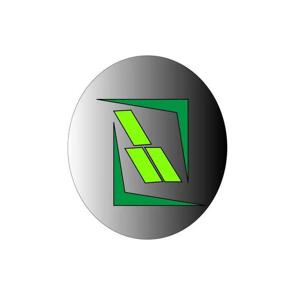 Janela Logotipo Imagem Ícone Design Vetor Ilustração — Vetor de Stock