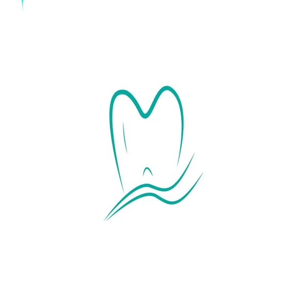 Tooth Vektorのイラスト画像 — ストックベクタ