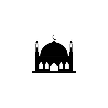cami simgesi logo resim vektör illüstrasyonu