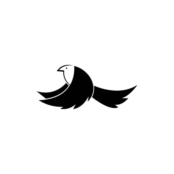 Design Ilustração Logotipo Pássaro — Vetor de Stock