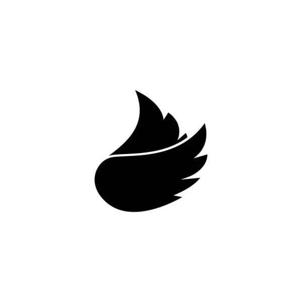Kuş Logosu Çizimi Tasarımı — Stok Vektör