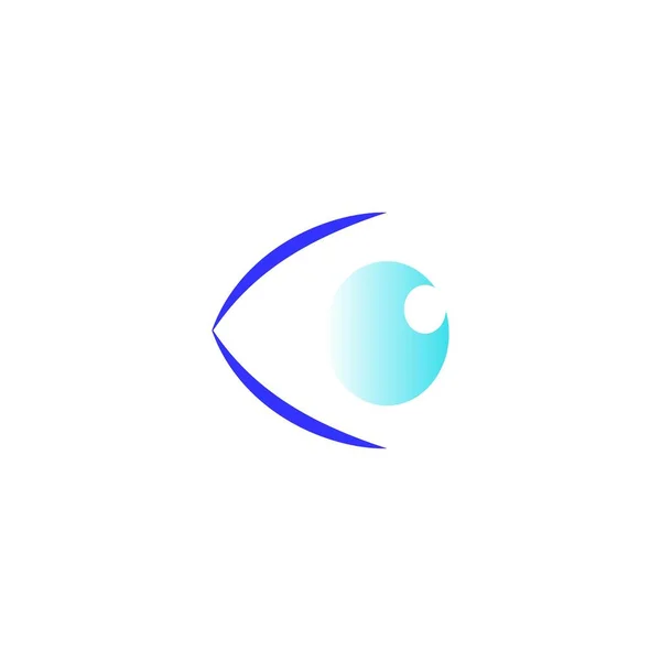 Auge Logo Icon Design — Stockvektor