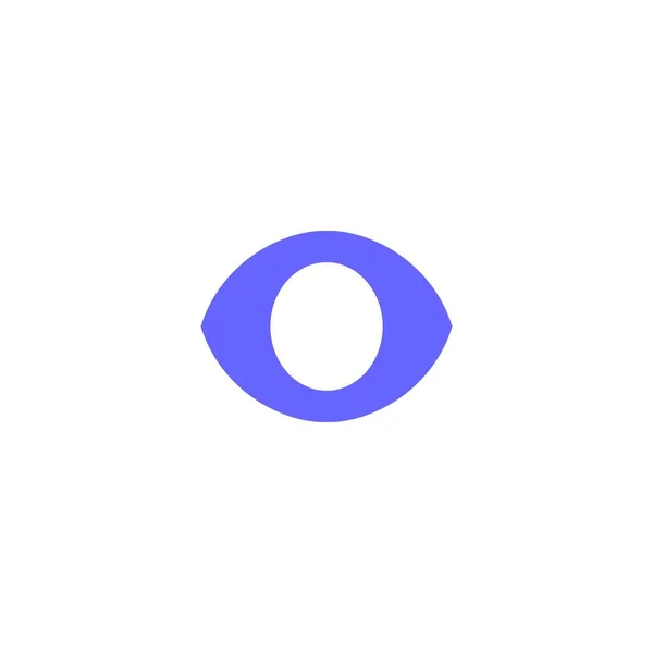 Projekt Logo Ikonę Oka — Wektor stockowy