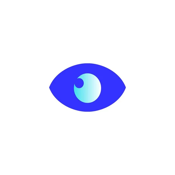 Design Ícone Logotipo Olho —  Vetores de Stock