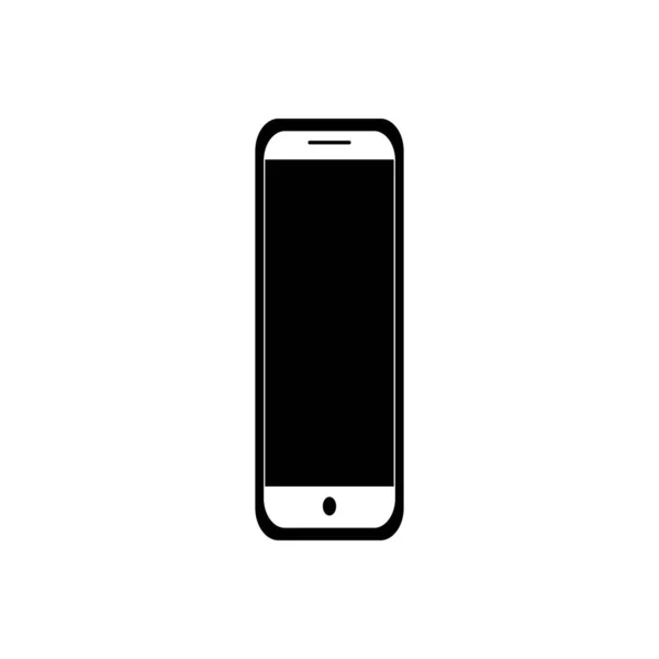 Mobilní Telefon Ikona Vektor Obrázek Design Ilustrace — Stockový vektor