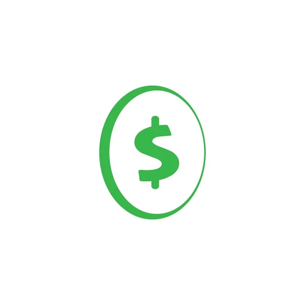 Símbolo Dólar Logotipo Vetor Ilustração Bom Design Imagem — Vetor de Stock
