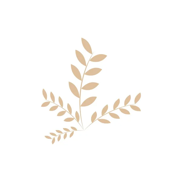 Doğal yaprak simgesi resim vektör çizim elementi