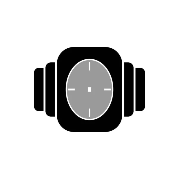 Dit Een Horloge Vector Illustratie Logo Ontwerp Element Template — Stockvector