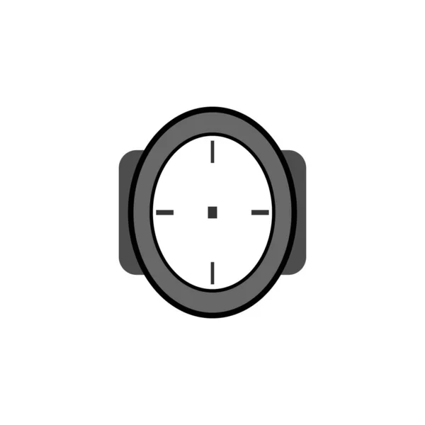 Jest Zegarek Wektor Ilustracja Logo Projekt Element Szablon — Wektor stockowy
