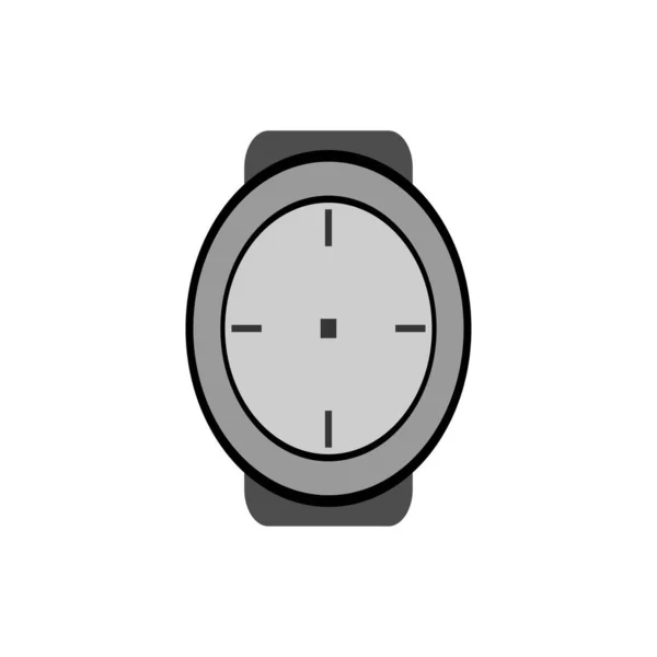 Dies Ist Eine Uhr Vektor Illustration Logo Design Element Vorlage — Stockvektor