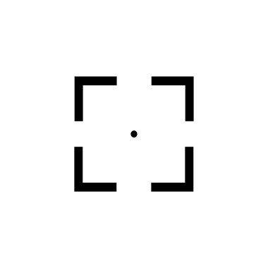 bu hedef simge vektör illüstrasyon grafik tasarım resmi