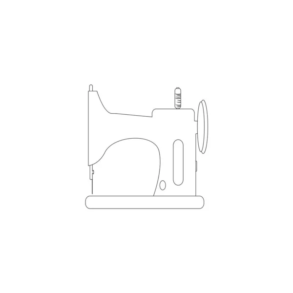 Sewing Machine Icon Image Vector Illustration — Archivo Imágenes Vectoriales