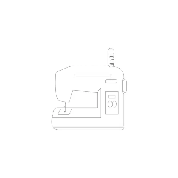 Sewing Machine Icon Image Vector Illustration — Archivo Imágenes Vectoriales