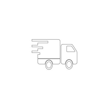 this is a truck icon vector illustration design