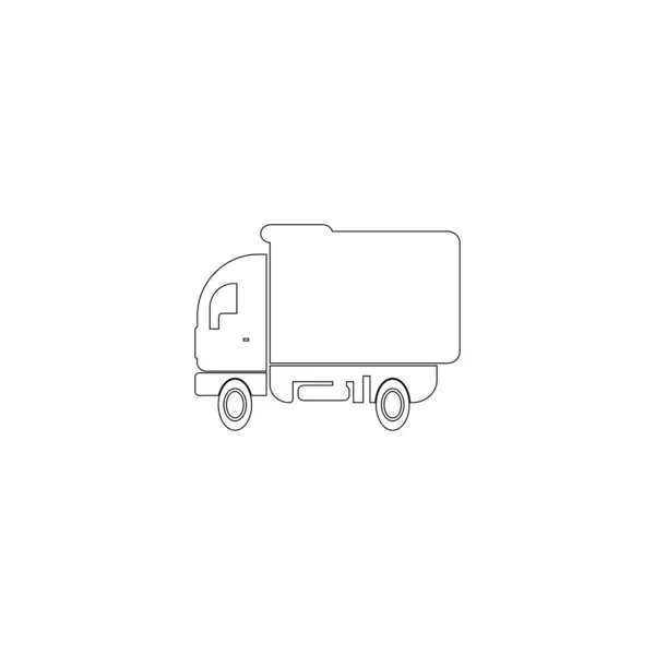 Truck Icon Vector Illustration Design — Stockvector