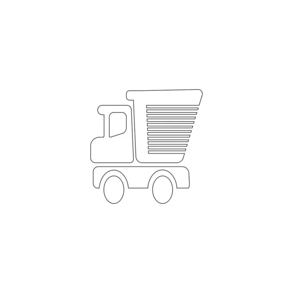 Truck Icon Vector Illustration Design —  Vetores de Stock