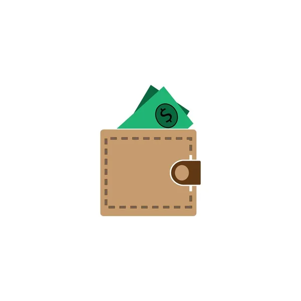 Wallet Icon Vector Illustration Design — Vetor de Stock