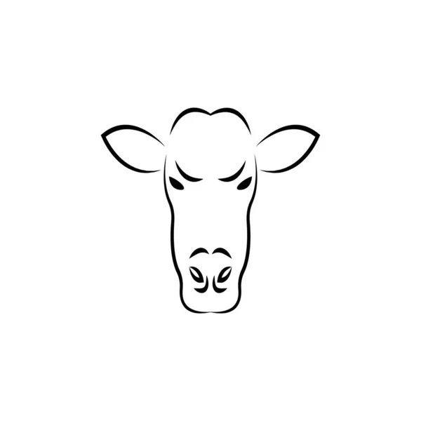 Cow Icon Vector Illustration Design — Stock Vector