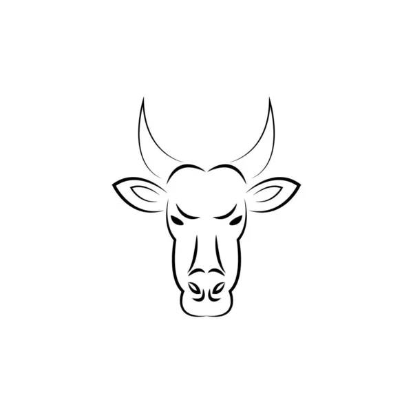 Este Icono Vaca Diseño Ilustración Vectores — Vector de stock