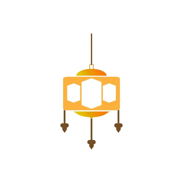 Bu bir fener ikonu vektör grafik tasarımı.