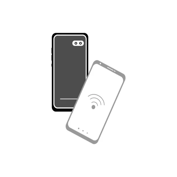 Detta Android Mobiltelefon Vektor Illustration Design Illustration — Stock vektor