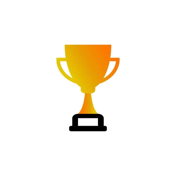 Trophy Icon Illustration Design Стоковый вектор